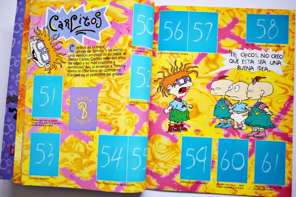 Rugrats 1 (Salo, 1998): Álbum Vacío (Sin láminas)