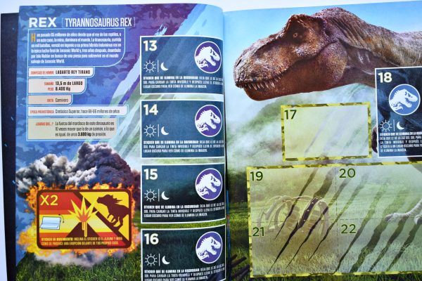 Jurassic World 2 (Panini, 2018): Álbum Vacío (Sin láminas)