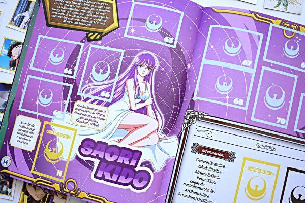 Caballeros Del Zodiaco Omega: Álbum Completo A Pegar