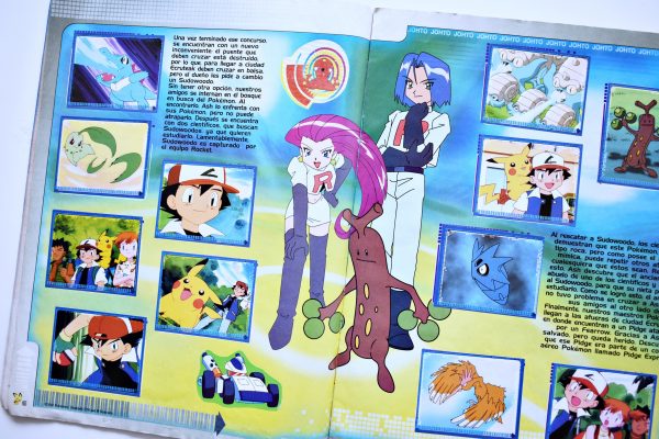 Pokémon Johto (Salo, 2002): Faltan 103 Láminas