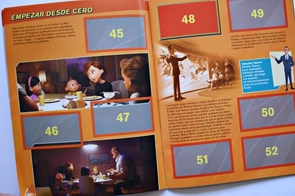 Los Increíbles 2 (Panini, 2018): Álbum Vacío (Sin láminas)