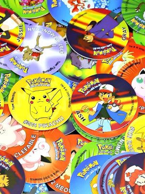 Pokémon, Tazos 1ra Generación [Colección Completa] V2