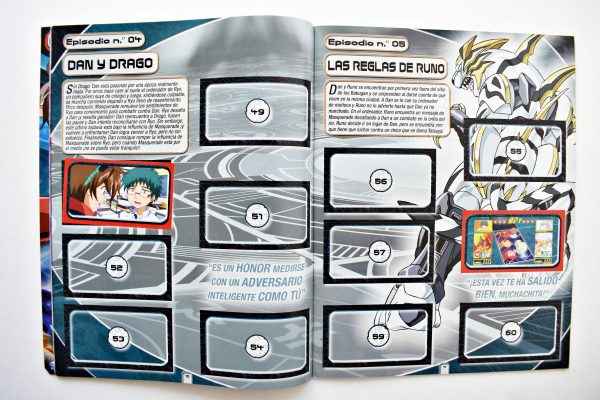 Bakugan Battle Brawlers (Panini, 2009): Álbum Vacío (Sin láminas)