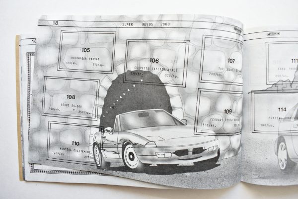 Super Autos 2000 (Artecrom, 2000): Álbum Vacío (Sin láminas)