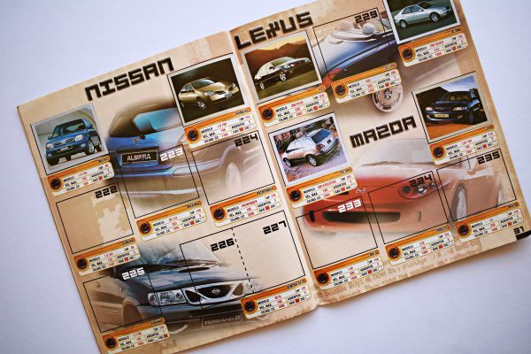 Auto Show (Salo, 2002): Tiene 72 Láminas (Álbum)
