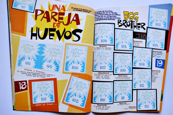 Huevo Cartoon.com (Salo, 2004): Álbum Vacío (Sin láminas)