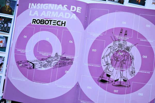 . 1 Álbum: Robotech 87' [Azul]: Álbum Completo A Pegar