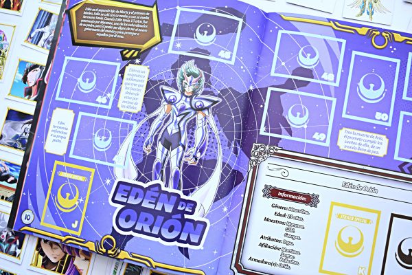 Caballeros Del Zodiaco Omega: Álbum Completo A Pegar
