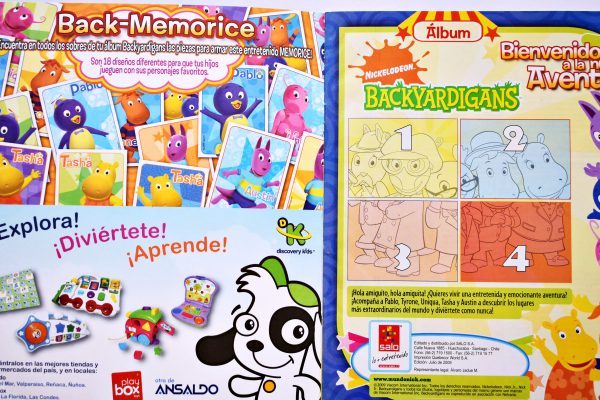 Backyardigans La Aventura (Salo, 2009): Álbum Vacío (Sin láminas)