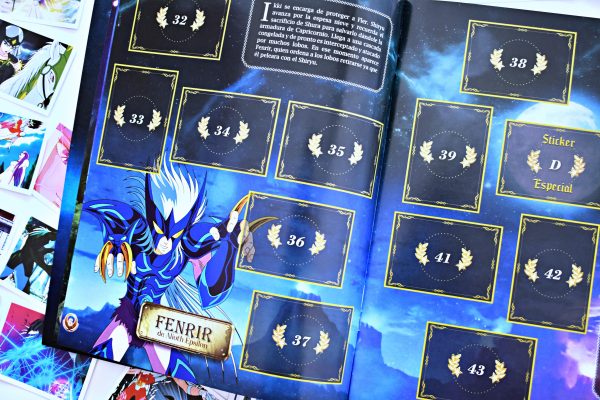 Caballeros Del Zodiaco, Asgard: Álbum Completo A Pegar