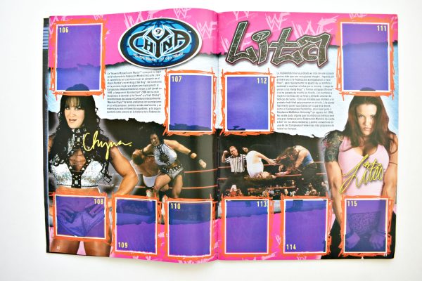 WWF, Lucha Libre (Salo, 2001): Álbum Vacío (Sin láminas)