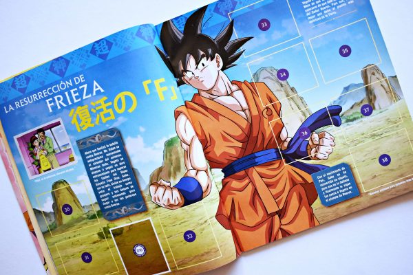 Dragon Ball Super 2 La Resurrección de F (Big-Bang, 2018): Tiene 27 Láminas (Álbum)