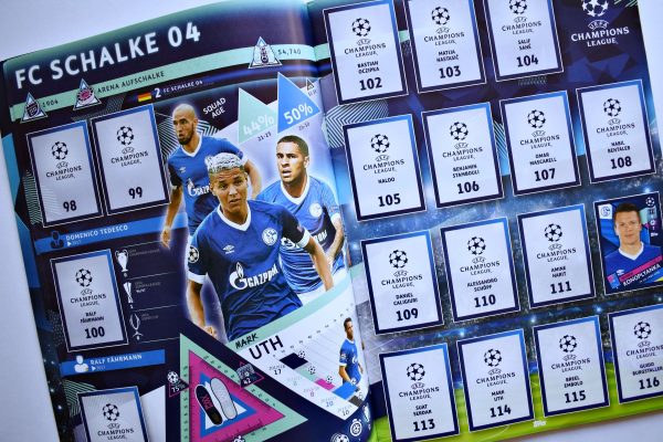 UEFA Champions League 2018-2019 (Panini, 2018): Álbum Vacío (Sin láminas)