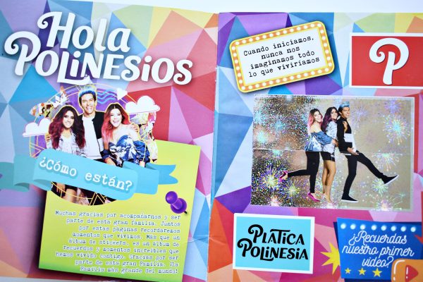Los Polinesios (Panini, 2019): Álbum Completo (Con todas sus láminas pegadas)