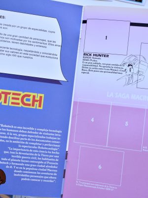 . 1 Álbum: Robotech 87' [Azul]: Álbum Completo A Pegar (1) foto 3