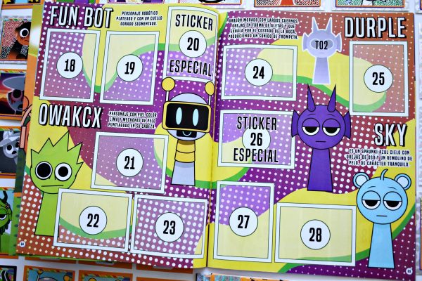 Sprunki: Álbum Completo A Pegar