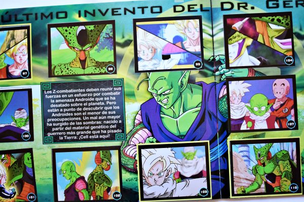 Dragon Ball Z (SD, 2013): Álbum Completo (Con todas sus láminas pegadas)