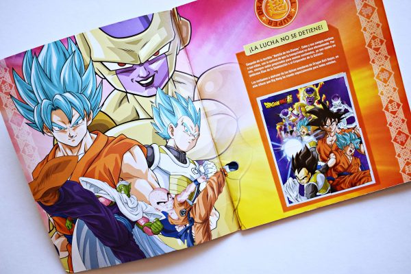 Dragon Ball Super 2 La Resurrección de F (Big-Bang, 2018): Tiene 27 Láminas (Álbum)