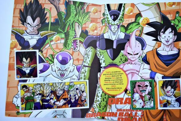 Dragon Ball Z [Aniversario] (Sticker Design, 2021): Álbum Completo (Con todas sus láminas pegadas)