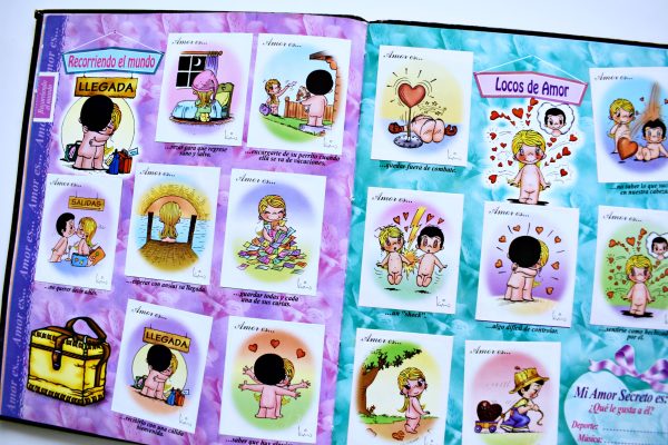 Amor es… (Navarrete, 1998): Álbum Completo (Con todas sus láminas pegadas)