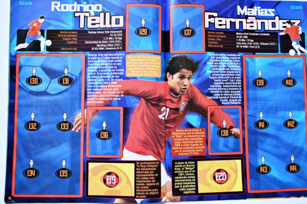 Copa América 2015 Chile (Salo, 2004): Álbum Vacío (Sin láminas)