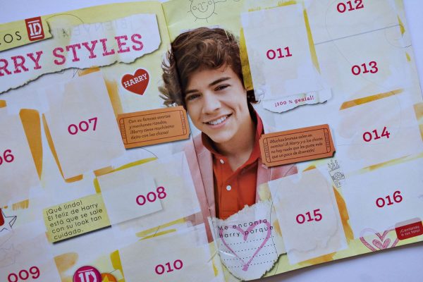 One Direction (Panini, 2012): Álbum Vacío (Sin láminas)