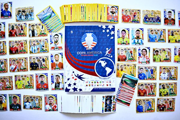 . Copa América 2024 [Tapa Dura] (3 Reyes) + EuroCopa: Álbum Completo A Pegar