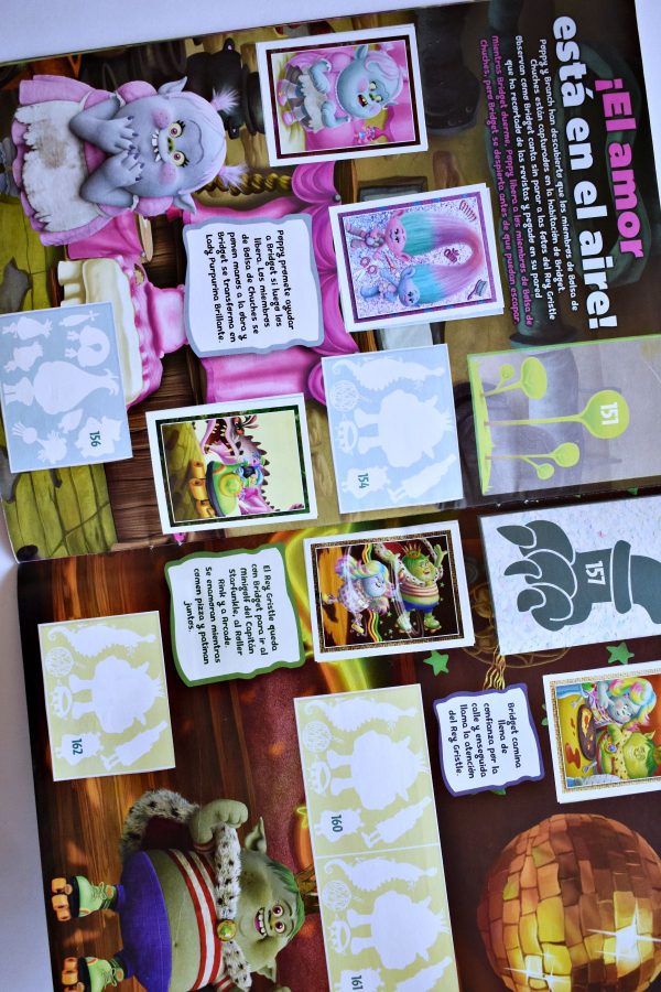 Trolls (Topps, 2016): Álbum Vacío (Sin láminas)