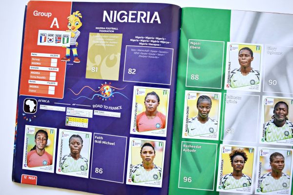 Copa Mundial 2019 Francia (Femenina) (Panini, 2019): Faltan 55 Láminas (Álbum)