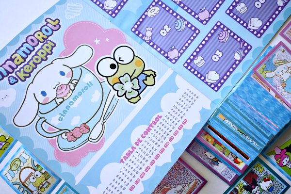 . Cinnamoroll & Keroppi: Álbum Completo A Pegar