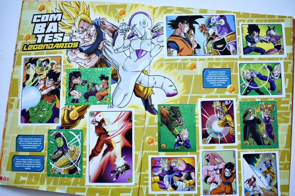 Dragon Ball Z [Aniversario] (Sticker Design, 2021): Álbum Completo (Con todas sus láminas pegadas)