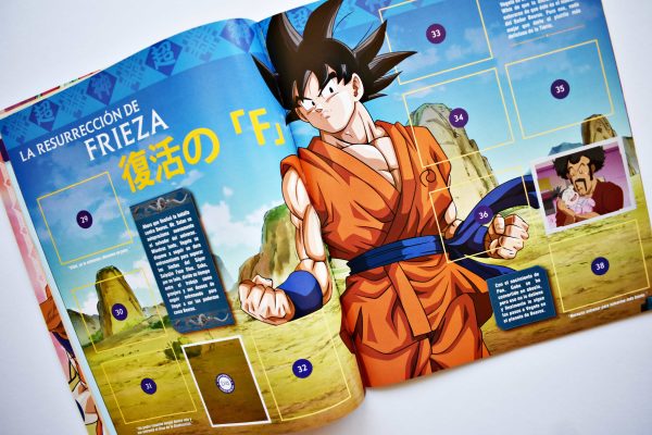 Dragon Ball Super 2 La Resurrección de F (Big-Bang, 2018): Tiene 9 Láminas (Álbum)