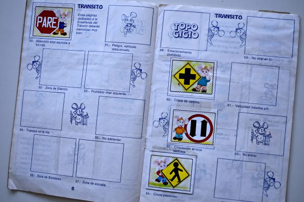 Topo Gigo Ecologico (Topo Gigio) (Artecrom, 1990): Tiene 74 Láminas (Álbum)
