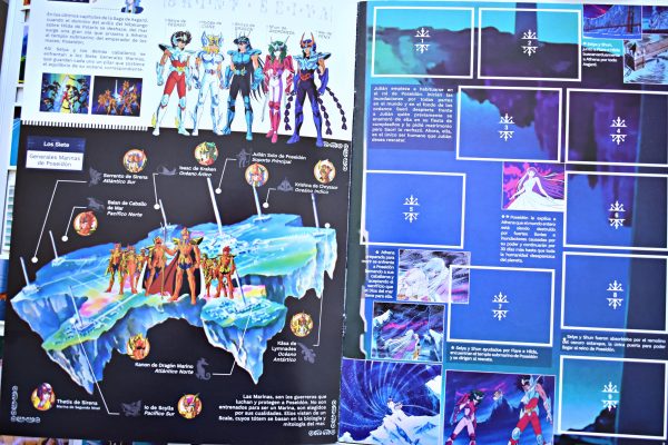 Caballeros Del Zodiaco, Poseidon: Álbum Completo A Pegar
