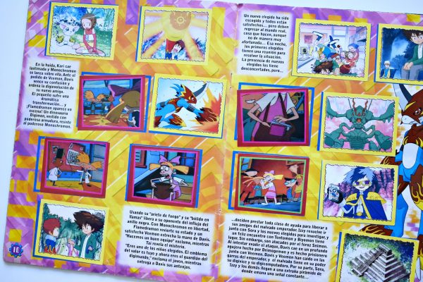Digimon 2 (Salo, 2001): Tiene 150 Láminas (Álbum)