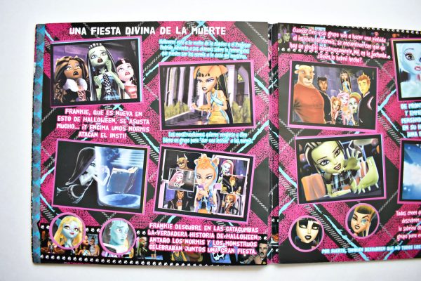 Monster High Skull Life (Panini, 2013): Álbum Completo (Con todas sus láminas pegadas)