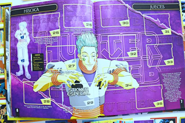 . Hunter X [Tapa Dura]: Álbum Completo A Pegar [Ultimos Disponibles]