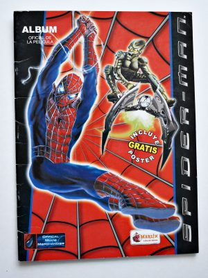 Spider-Man 1 (Merlin, 2002): Álbum Vacío (Sin láminas)