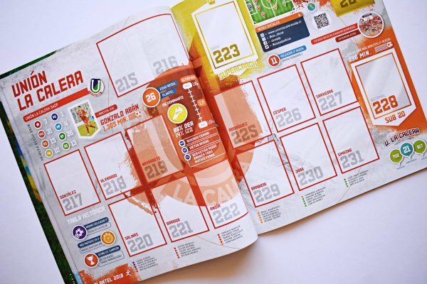 Fútbol 2018, Fútbol Scotiabank 2018 (Panini, 2018): Álbum Vacío (Sin láminas)