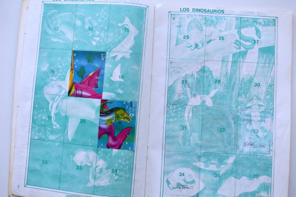Dinosaurios (Artecrom, 1980): Tiene 42 Láminas (Álbum)