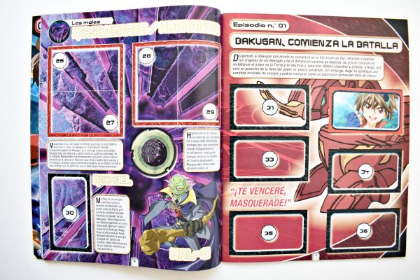 Bakugan Battle Brawlers (Panini, 2009): Álbum Vacío (Sin láminas)