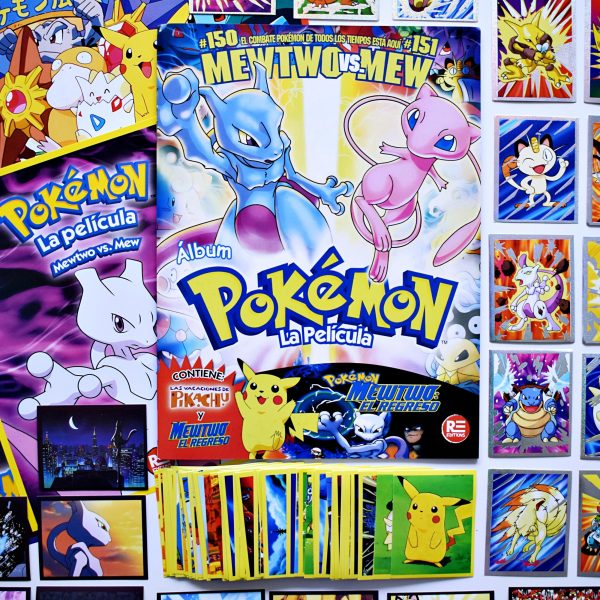 . Pokémon Mewtwo vs Mew: Álbum Completo A Pegar foto 1