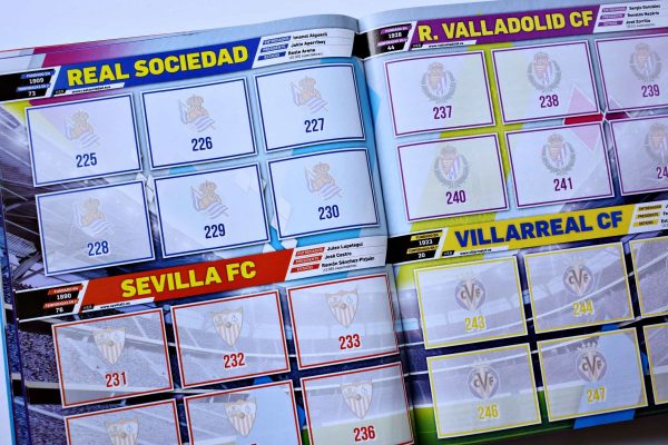 Liga Española 2019-2020, LaLiga Santander Liga 2019-2020 (Panini, 2019): Álbum Vacío (Sin láminas)