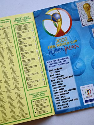 Copa Mundial 2002 Korea/Japan (Corea/Japon): Álbum Completo (Con láminas impresas) Copa Mundial 2002 (1) foto 3