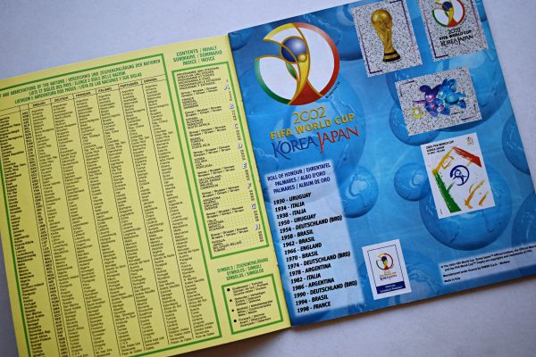 Copa Mundial 2002 Korea/Japan (Corea/Japon): Álbum Completo (Con láminas impresas) Copa Mundial 2002