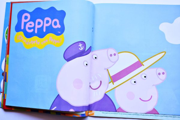 Peppa Pig, Diviertete con Peppa (Panini, 2014): Álbum Vacío (Sin láminas)