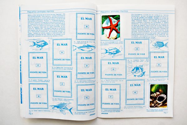 El Mar Fuente de Vida (Variante) (Artecrom, 1991): Tiene 17 Láminas (Álbum)