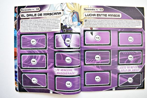 Bakugan Battle Brawlers (Panini, 2009): Álbum Vacío (Sin láminas)