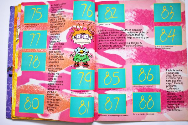 Rugrats 1 (Salo, 1998): Álbum Vacío (Sin láminas)