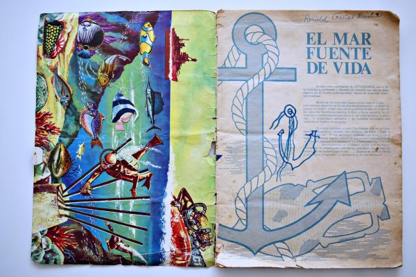 El Mar Fuente de Vida (Edicion Grande) (Artecrom, 1973): Tiene 225 Láminas (Álbum)